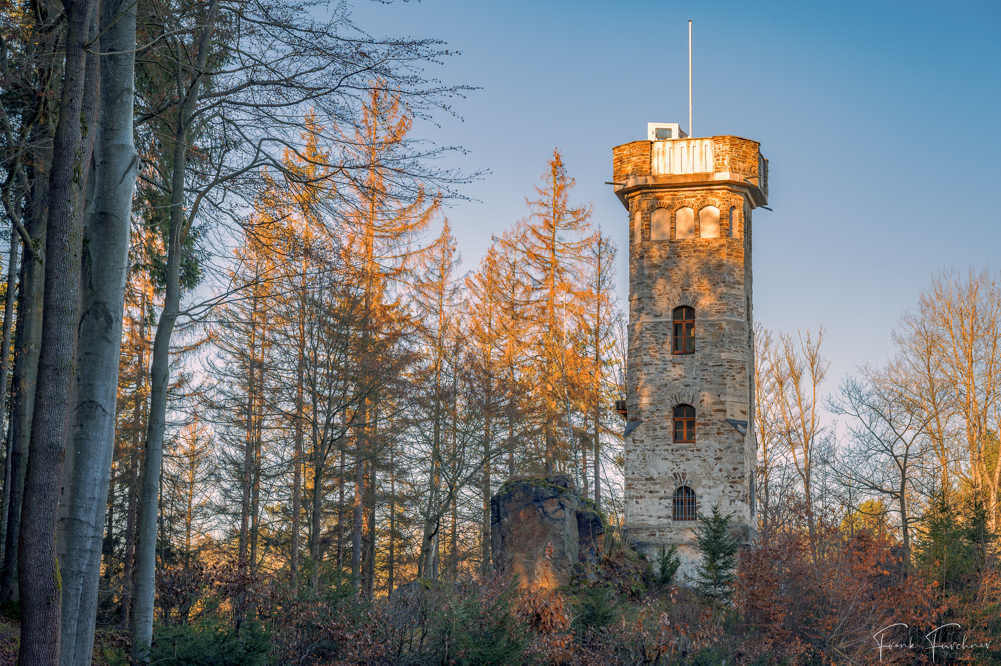 Der Bismarckturm Wiesenbad